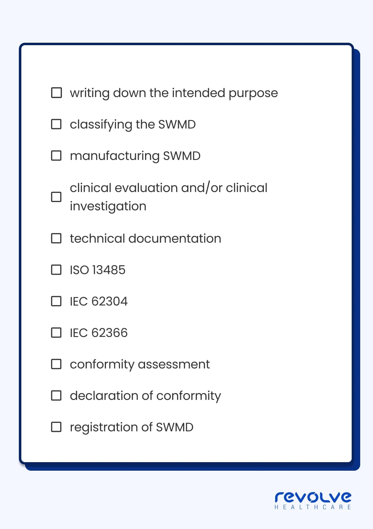 Certification-checklist-by-Revolve-Healthcare Certification-checklist-by-Revolve-Healthcare